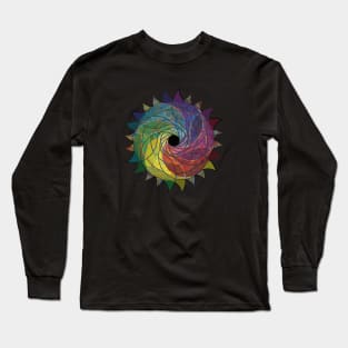 Razor Flower Long Sleeve T-Shirt